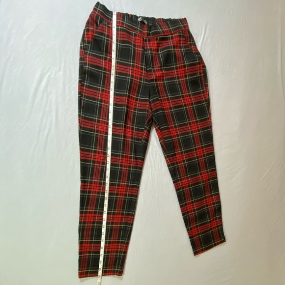 Zara Plaid Cropped Pants - Picture 4 of 6